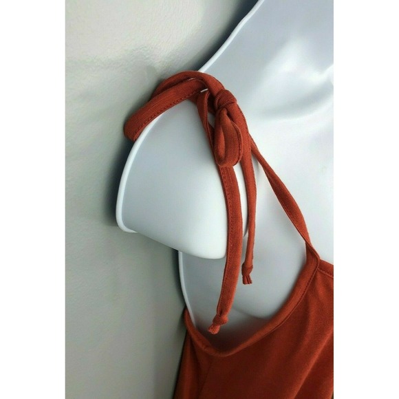 Miken Tie Shoulder Tank Dress Swimsuit Cover-Up Women's Size Medium NEW - Picture 6 of 8